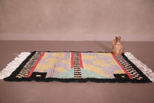 Azilal handmade carpet - Colorful moroccan berber rug - Custom Rug