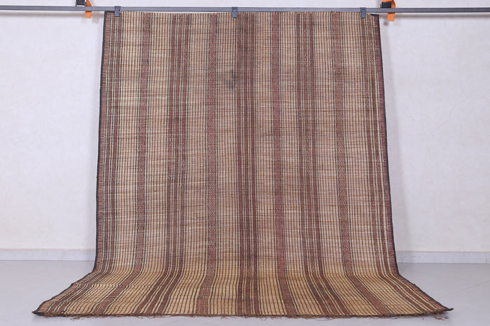 Tuareg Mat - 6.2x9.1 Ft | Authentic Handwoven Rug