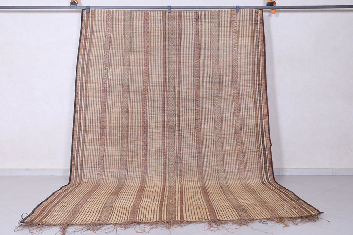 Tuareg Rug 6.5x9.8 ft Natural Handwoven Mat