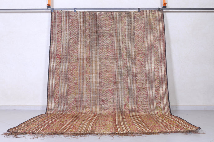 Handwoven African Tuareg Rug - 6.5x10.1 Ft | Cultural Elegance