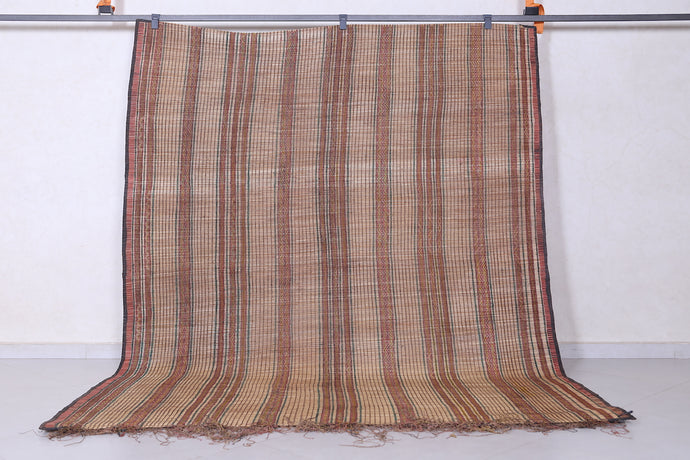 Handwoven Tuareg Rug – 6.2 x 8.3 Feet Traditional Nomadic Design