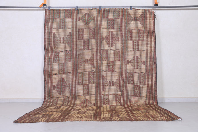 Tuareg Rug 6.5x9.2 ft Handwoven Berber Mat