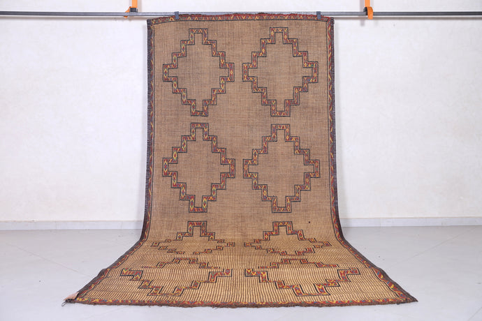 Tuareg Rug 5.3 x 11.6 ft - Handwoven Tribal Floor Mat | Bohemian Elegance