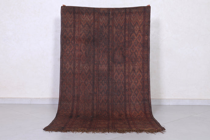 Tuareg Rug 2.9 x 5.8 ft - Handwoven Saharan Elegance