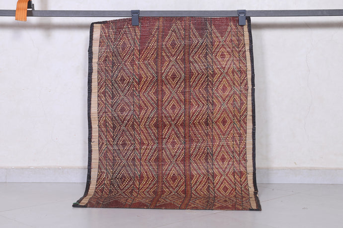 Small Tuareg Rug - 2.5x3.8 Ft | Handwoven Tribal Decor