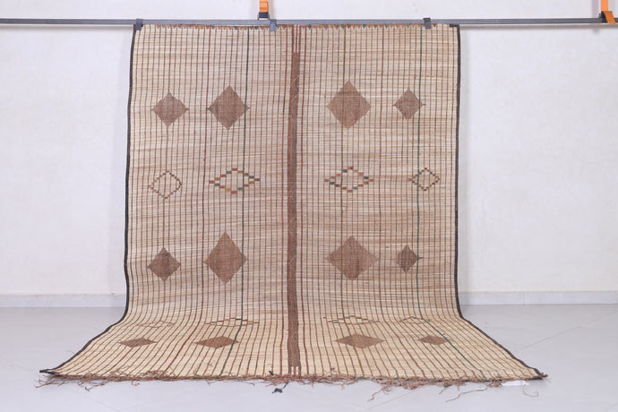 Tuareg Rug 6.3x9.3 ft | Handwoven Geometric Tribal Mat