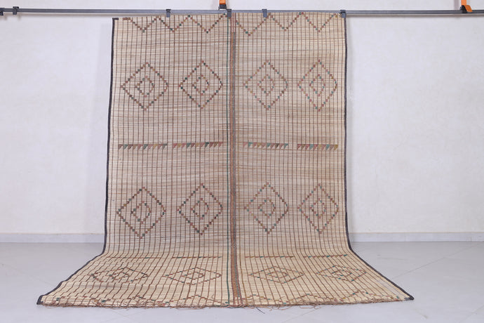 Tuareg Rug 6.3x10.9 ft | Handwoven African Mat