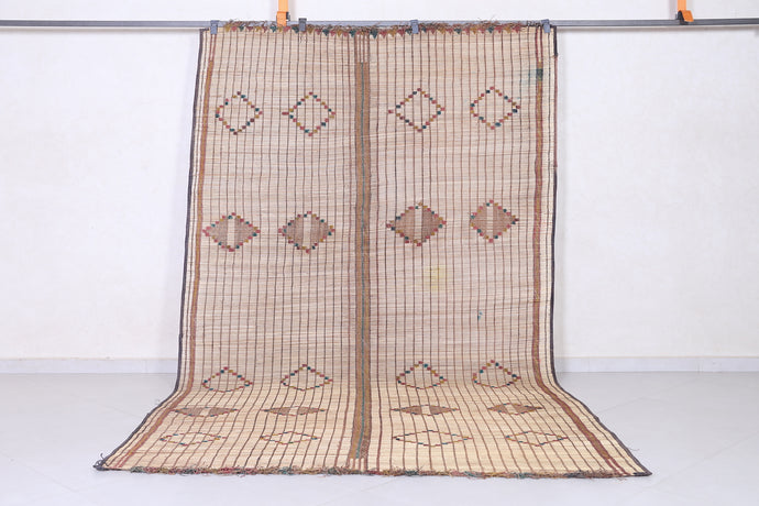 Tuareg Rug - 6.1 x 10.4 Feet | Handwoven Tribal Elegance