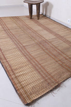 Tuareg Rug 6.3x9.7 ft | Rustic Handwoven Nomadic Mat