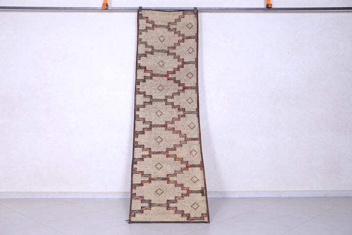 Tuareg Reed Runner - Handwoven Tribal Rug 2.5 x 8.7 Feet