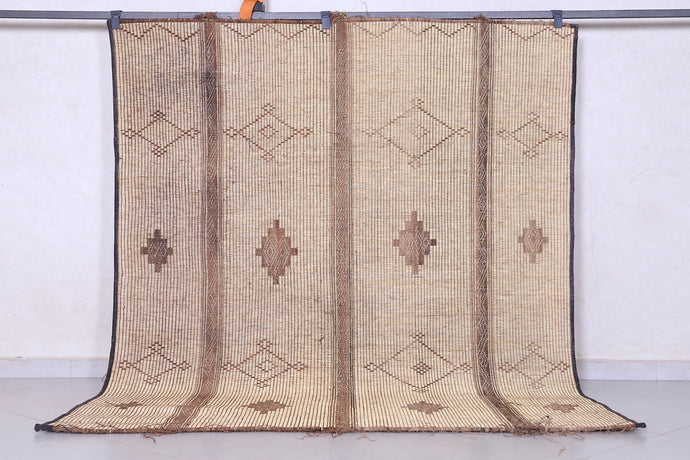 Authentic Tuareg Rug - 5.7 x 7.1 Feet | Handwoven Artisan Elegance