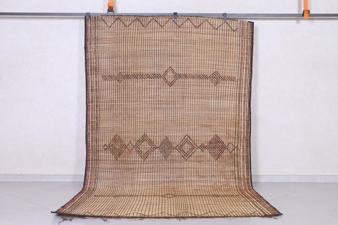 Authentic Tuareg Rug - 5 FT X 9.2 FT | Handwoven Elegance