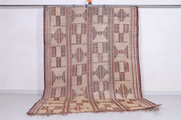 Tuareg Rug 6.2 x 8.9 Feet - Handwoven Desert Elegance