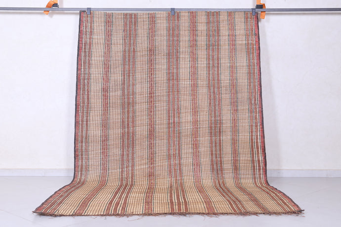 Handwoven Tuareg Rug | Natural 6.1 x 9.3 ft Mat for Stylish Interiors