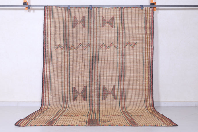 Authentic Tuareg Rug - 5.6 x 8.7 Feet | Handwoven Heritage Design