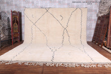 Custom Moroccan rug - Beni ourain handmade wool carpet